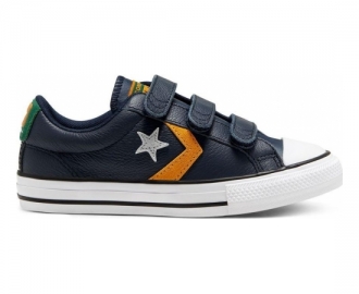 Converse sapatilha star player leather twist easy-on ox k