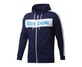Reebok casaco c/ capuz training essentials logo