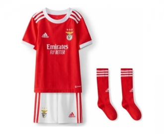 adidas Mini Kit Oficial S. L. Benfica Home 2022/2023 Jr