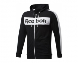 Reebok jacket c/ capuz training essentials linear logo